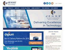 Tablet Screenshot of jenne.com