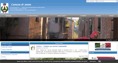 Desktop Screenshot of comune.jenne.rm.it